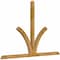 Ekena Millwork Richland Rough Sawn Timber Gable Bracket, Western Red Cedar, 108"W x 72"H x 4"D x 4"F, 16/12 Pitch GBW108X72X0404RIC00RWR - alternate 2